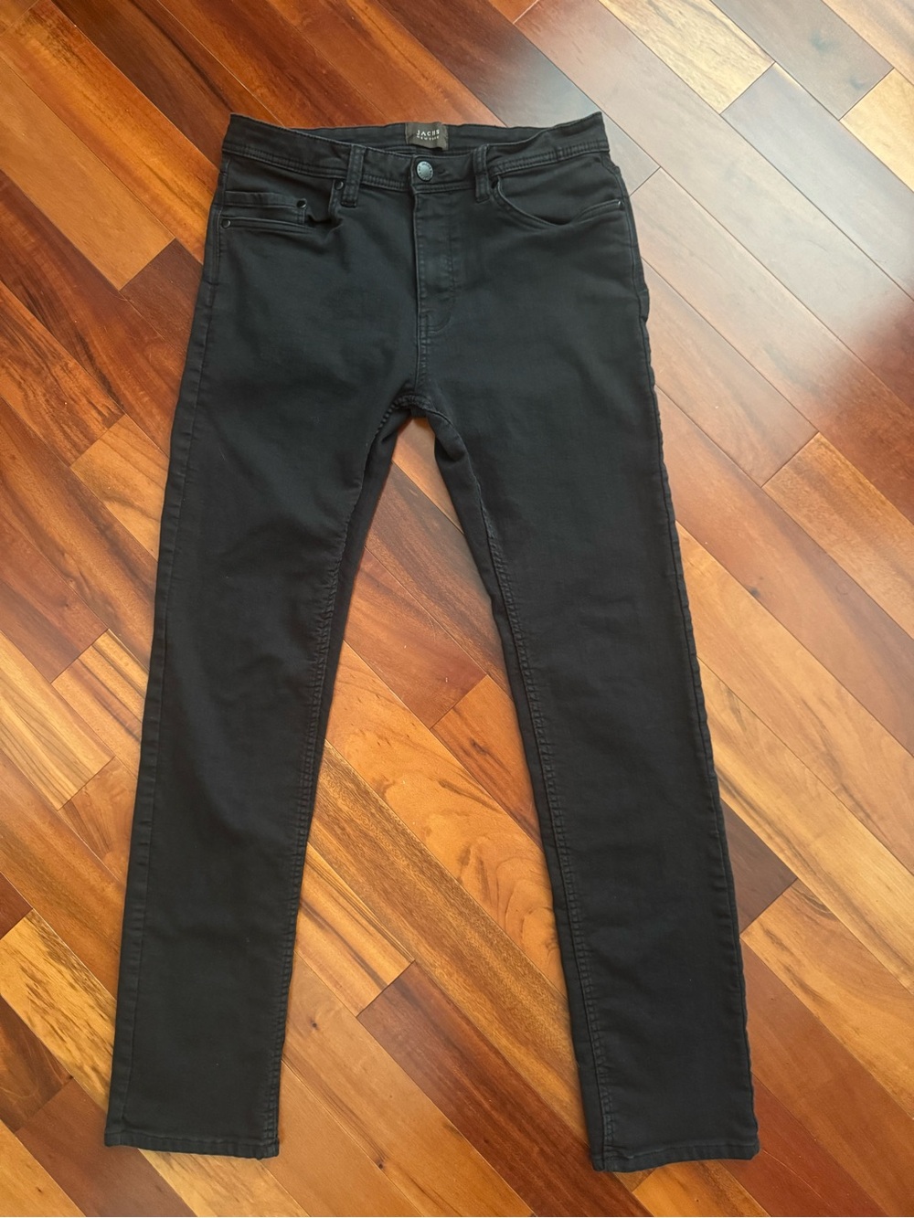 Men's Black Skinny Jeans - Classic Slim Fit